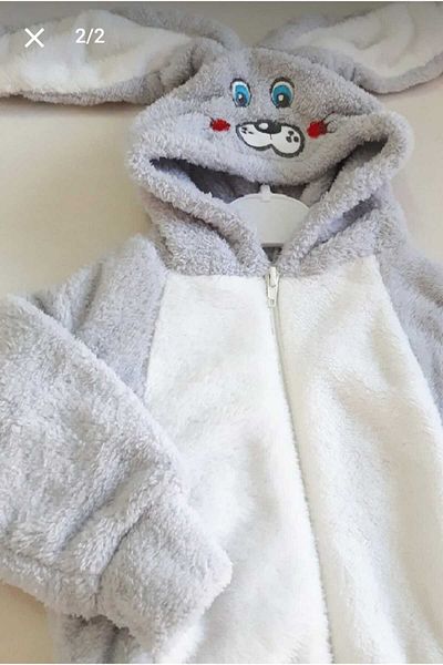 Nurcix Plush Rabbit Jumpsuit