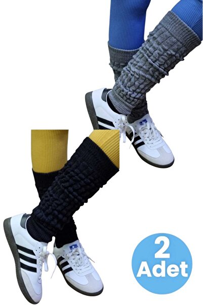 Trenderrs Жіночі чотири сезони без носочків трикотажні гетри, набір з 2 штук