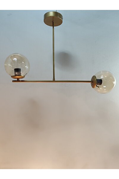 Aydınlatma Dünyam Yağız 2li Eskitme Bal Avize