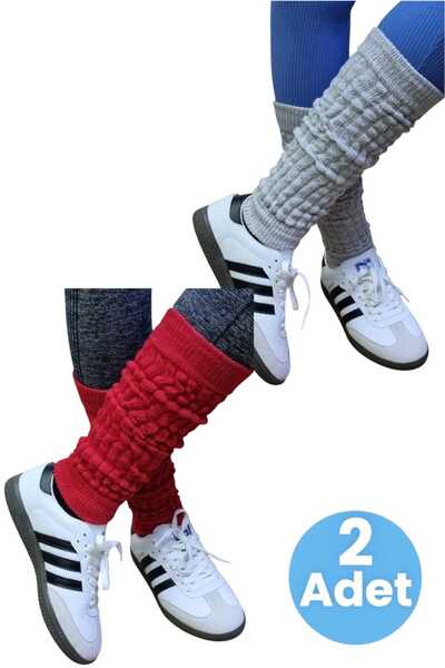 Trenderrs Жіночі чотири сезони без носочків трикотажні гетри, набір з 2 штук