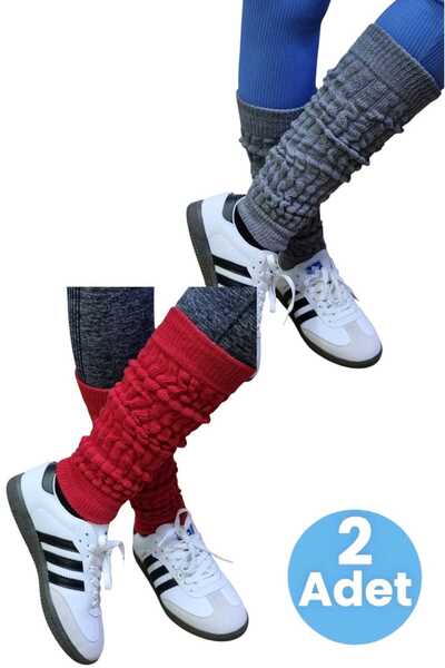 Trenderrs Жіночі чотири сезони без носочків трикотажні гетри, набір з 2 штук