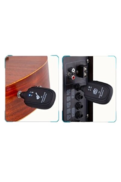 Genel Markalar A8 Kablosuz Jak Sistemi Şarj Edilebilir Uhf Ses Kablosuz Verici Alıcı Üst Kalite