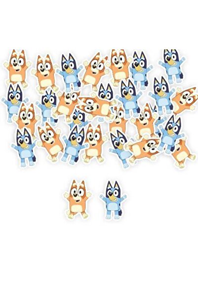 Parti Dükkanım Bluey Masa Konfetisi 30 Adet