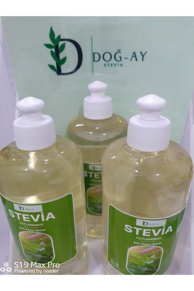 Stevia 450Grs Zero Calorie Plant Product Ready to Use Liquid 700 Gr