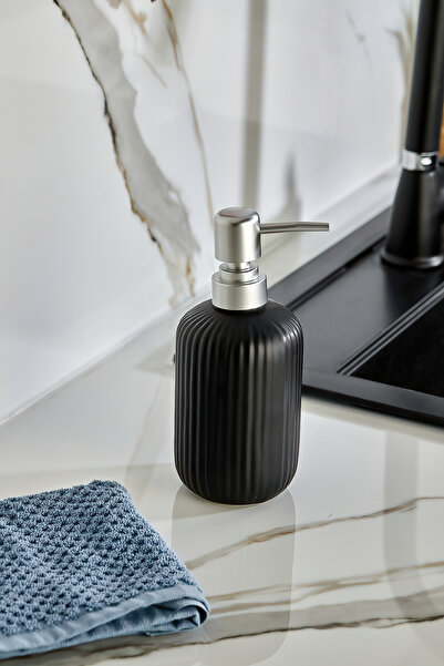 Mabeyn Siyah Tekli Sıvı Sabunluk ve Deterjanlık