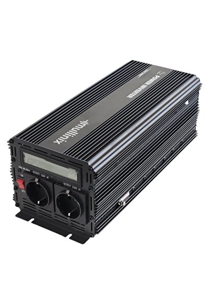 Mullinix 12v 1500w 20a Şarjlı Tam Sinüs Inverter