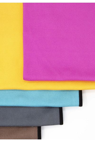 Silver Premium Microfiber 50x70cm 5-Piece Glass Cleaning Cloth