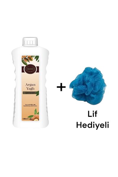 Ersağ 1000 ml Argan Oil Shampoo - Fiber Gift
