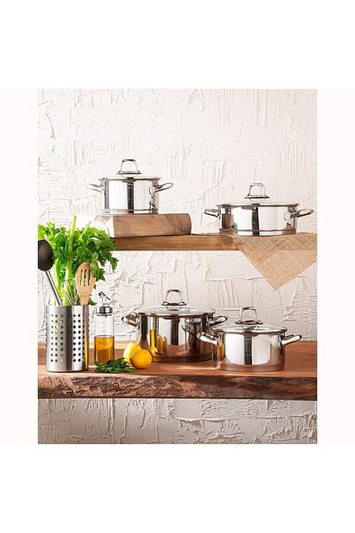 Pierre Cardin 8 Piece Gloria Cookware Set