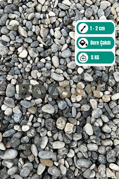Natural Dalaman Stream Gravel Stone 5 Kg 1-2 Cm Stream Pebble Garden Landscape Flower Pot Terrarium Aquarium Stone