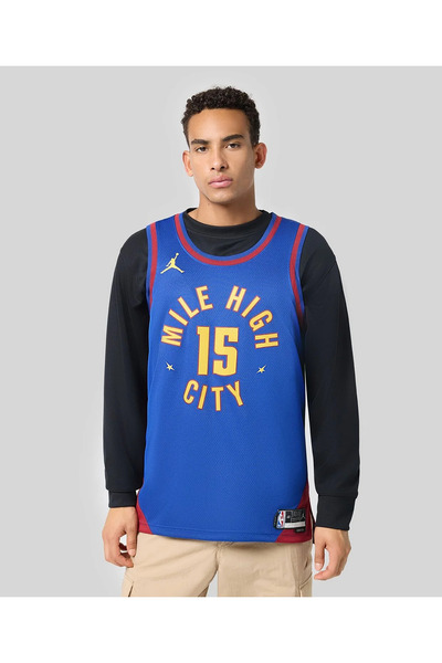 Nike قميص Denver Nuggets Jordan Dri-FIT NBA Swingman للرجال - إصدار بيان do95...