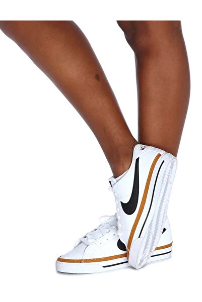 Nike DH3161-100 Court Legacy Sneaker Unisex Spor Ayakkabı BEYAZ