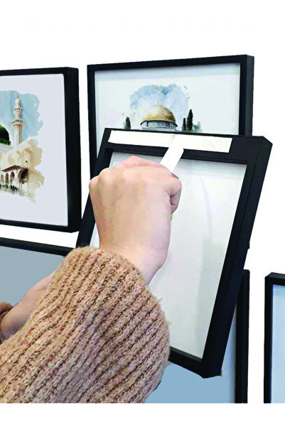 GUPSE Kişiye Özel Fotoğraflı Yapışkanlı Sök Tak Çerçeve