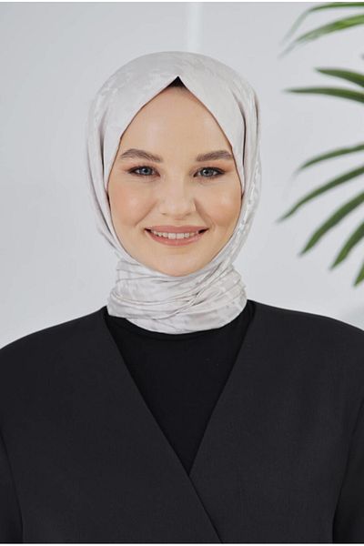 Sima Şal Loryan Jacquard Picioare de Gâscă - PIATRĂ