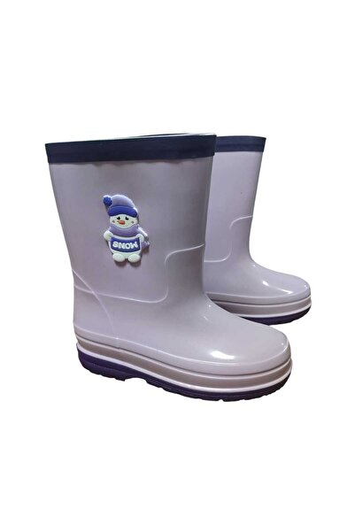 GEZER Cizme de ploaie pentru copii de iarnă - cu detaliu șosete