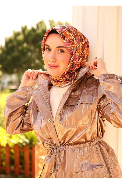 SİLKHOMEE 25 Twill Silk Scarf 11428