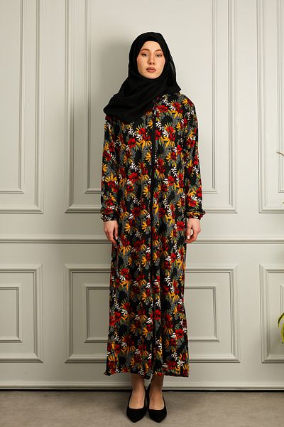 Kutay Collection Γυναικείο φόρεμα προσευχής Hijab με φερμουάρ