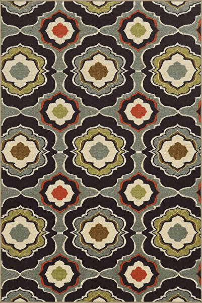Rugs Modern Halı Multicolored Motif Ethnic Floral Patterned Vintage Decorativ...