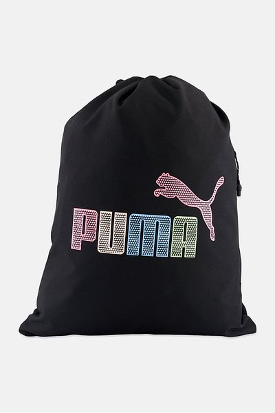 Puma Men Brand Logo Sports Bag 45 H x 35 L x 1 W cm, Black
