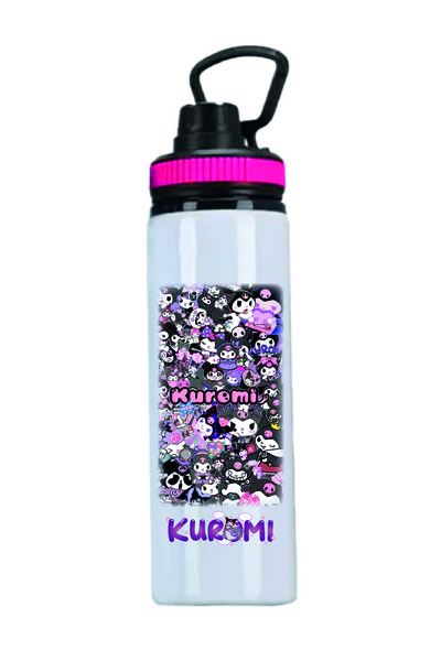 DKDZ SHOP زجاجة مياه مطبوعة كورومي سعة 850 مل - 057