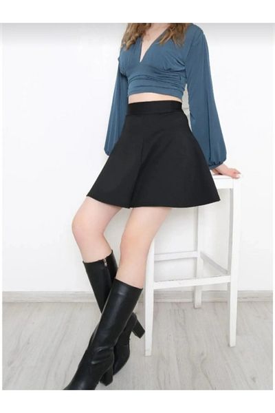 MAROVOAY Fusta clopot mini din Lycra