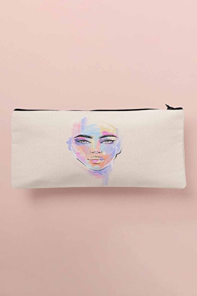 qoeuyl boutique Pop Art Štampano držač za olovke i Novčanik - platnena šminka...