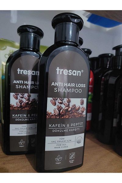 Tresan Caffeine Peptide Anti-Spill Shampoo 300 ml (1 Piece)
