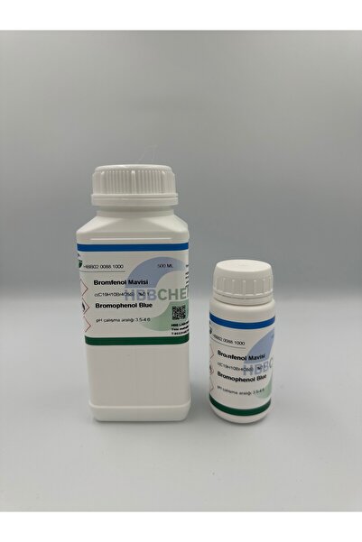 Bromfenol Mavisi İndikatörü (bromphenol blue) 1 Litre