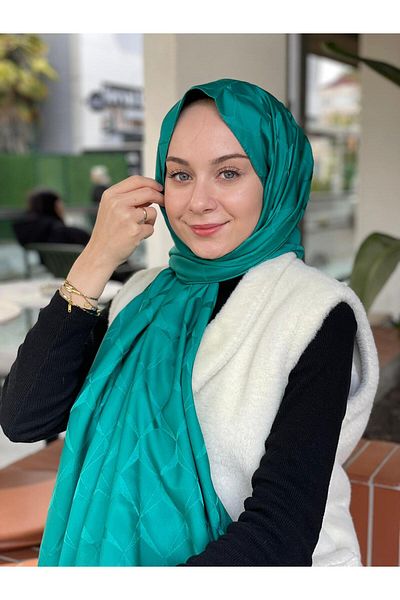 Loryan Eșarfă Benetton Loryan Flush Jacquard Cupra Shawl