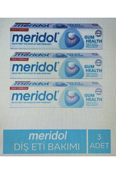 Meridol معجون أسنان للعناية باللثة الحساسة 3 قطع 75 مل