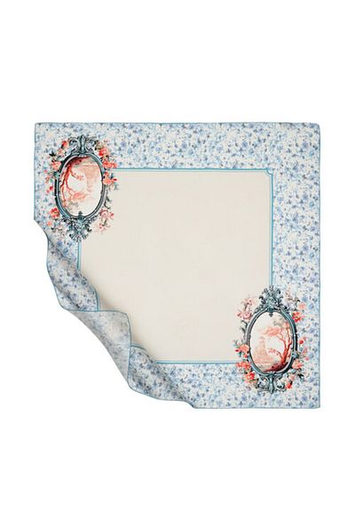 ipekevi Ice Blue Silk Scarf - 1311 Μοντέλο Σαπούνι
