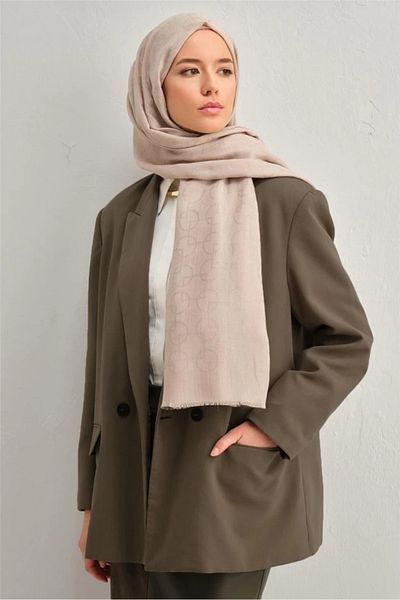 Armine 100% Oil-Based Shawl 05 - Wool-Cotton
