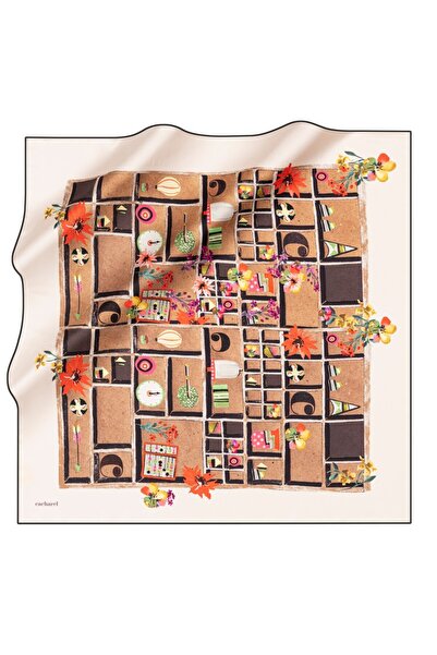 Cacharel 912 Cacharel Твіл Шовковий шарф 8942313