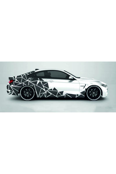 Birim Matbaa Car Pattern Mixed Auto Sticker