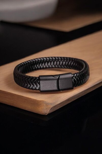 LA TINY AKSESUAR سوار جلد رجالي