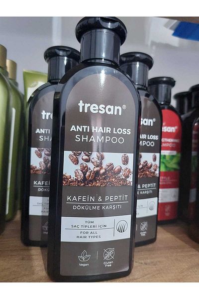 Tresan Caffeine Peptide Anti-Spill Shampoo 300 ml (1 Piece)
