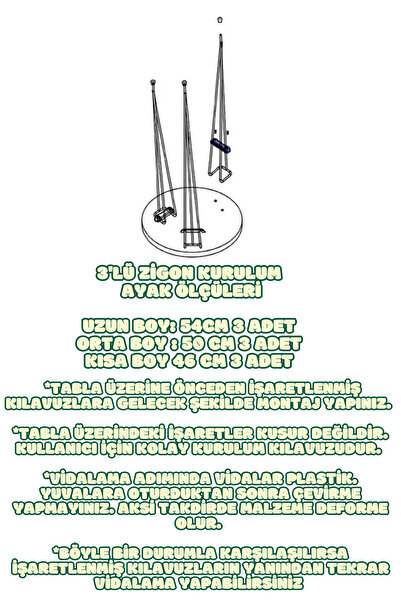 DEKOR MOBİLYACIM Berlin Zigon Sehpa Gold Tel Ayak Lüks & Modern Tasarım