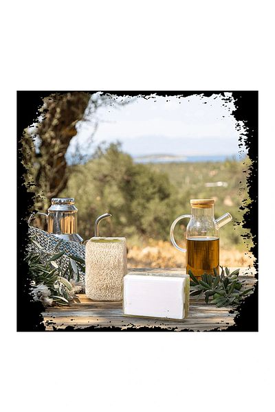 Royaleks Natural Pumpkin Fiber Tea Tree Soap