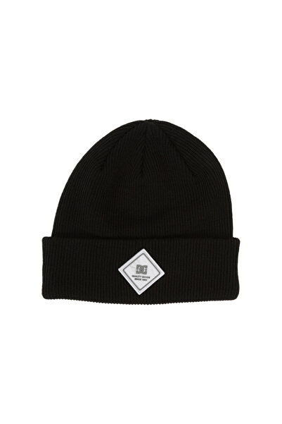 DC Label Beanie Women's Black Beanie Women's Beanie Adjha03018