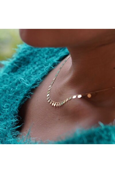 İzgi Kuyumculuk Pullu Kolye