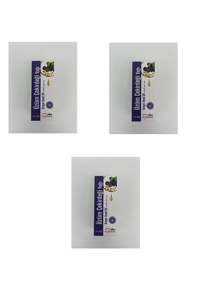 Softem Grape Seed Oil 20 ml 3 Pieces
