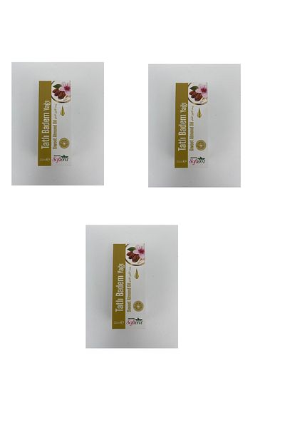Softem Sweet Almond Oil 20 ml 3 Pieces