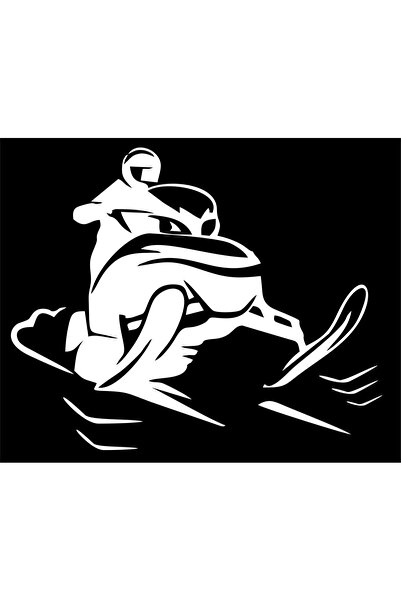 Birim Matbaa Snowmobile Auto Sticker(16X20 cm)