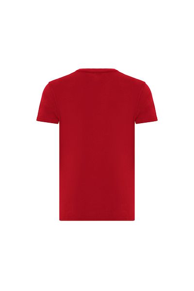 ROUTEFIELD Men's T-Shirt Tags Claret Red