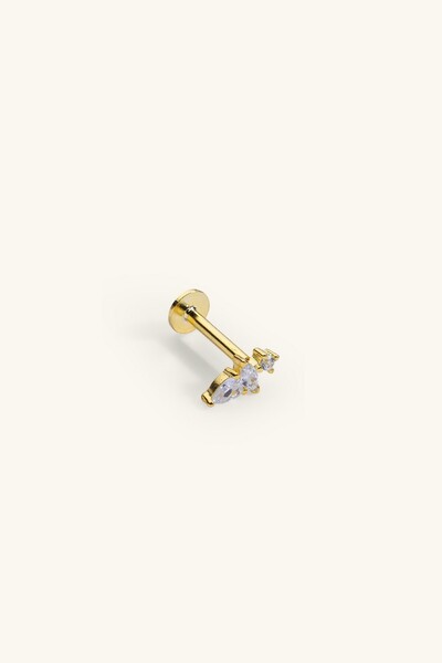 Marie Claire 3 Baget Taşlı Piercing Shine Koleksiyon