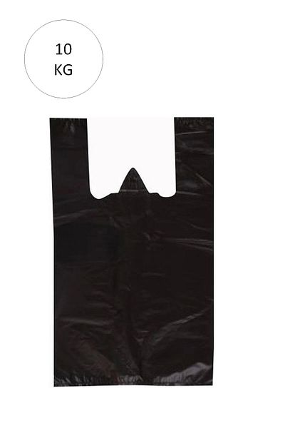 Royaleks Black Athlete Bag Small Size 25x45 cm Takriben 1.110 Pieces 10 Kg