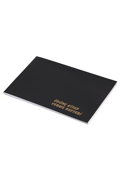 Gülpaş Loan Book Giving Notebook Plastic Cover