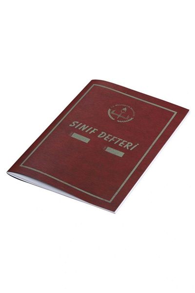maarketim Gülpaş Classroom Notebook with Calendar 1-2-3-4-5 Plastic Cover for Classes