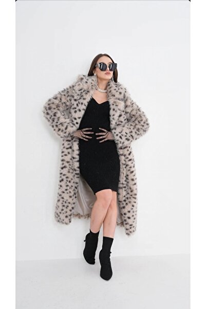 Kısmetin Butiği Kadın Vizon Desenli Kürk Kumaş New Collection Aklass Kumaş Fark Yaratır