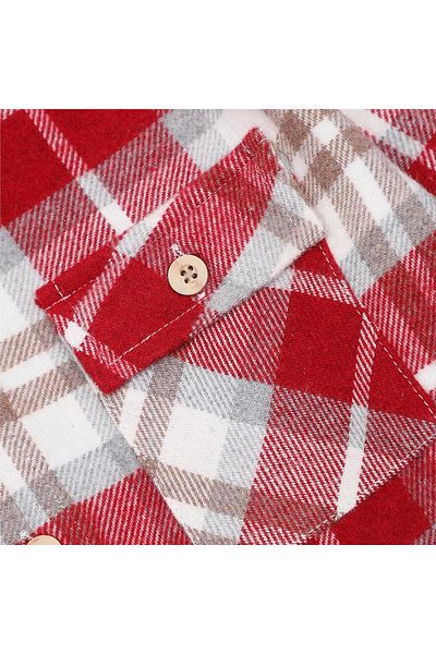 WANEX Boy's Long Sleeve Thin Shirt - 15144 - Red
